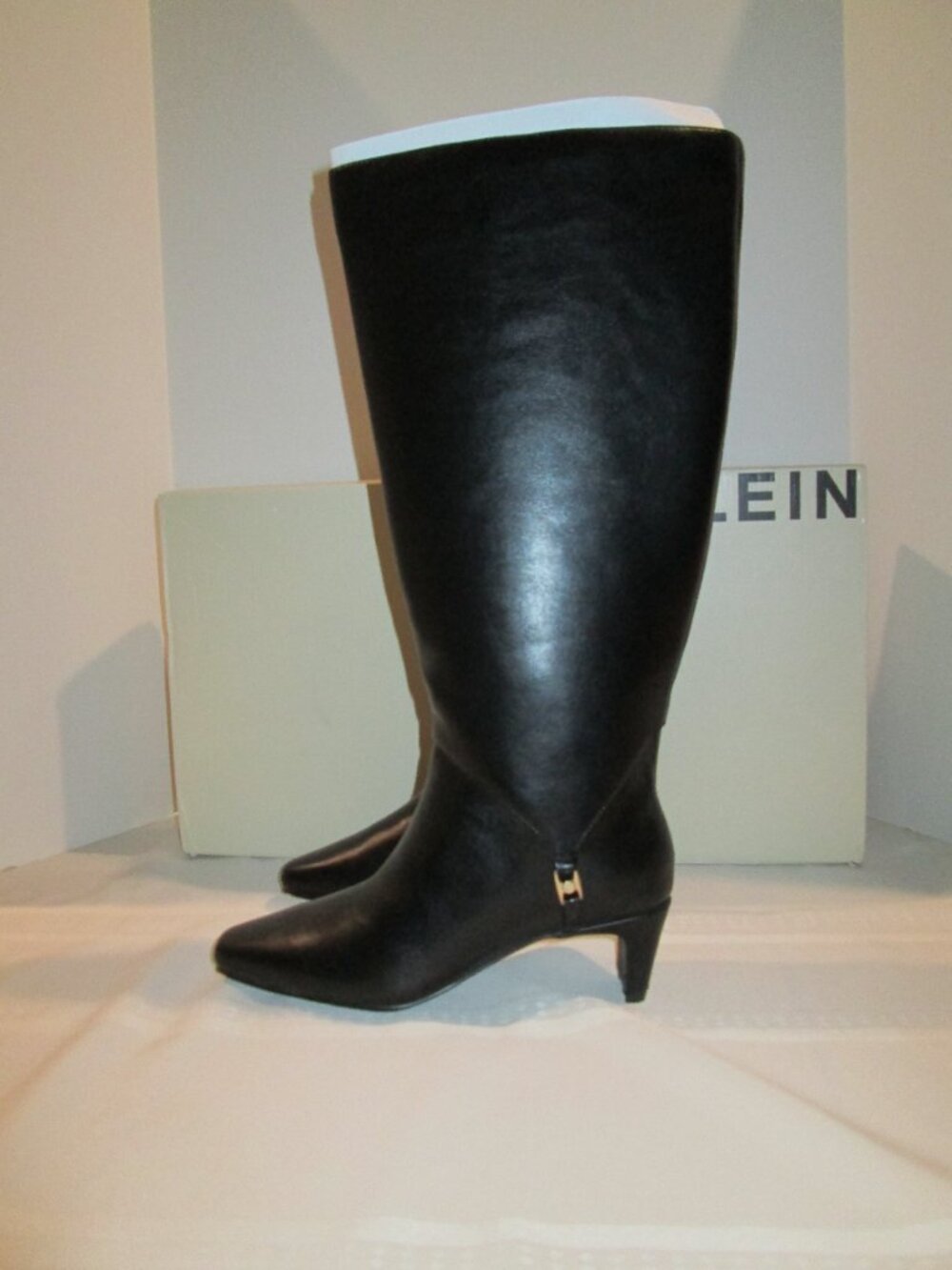 Anne Klein Women's Iverson Knee High Wide Calf Dress Boots - Picture 8 of 14